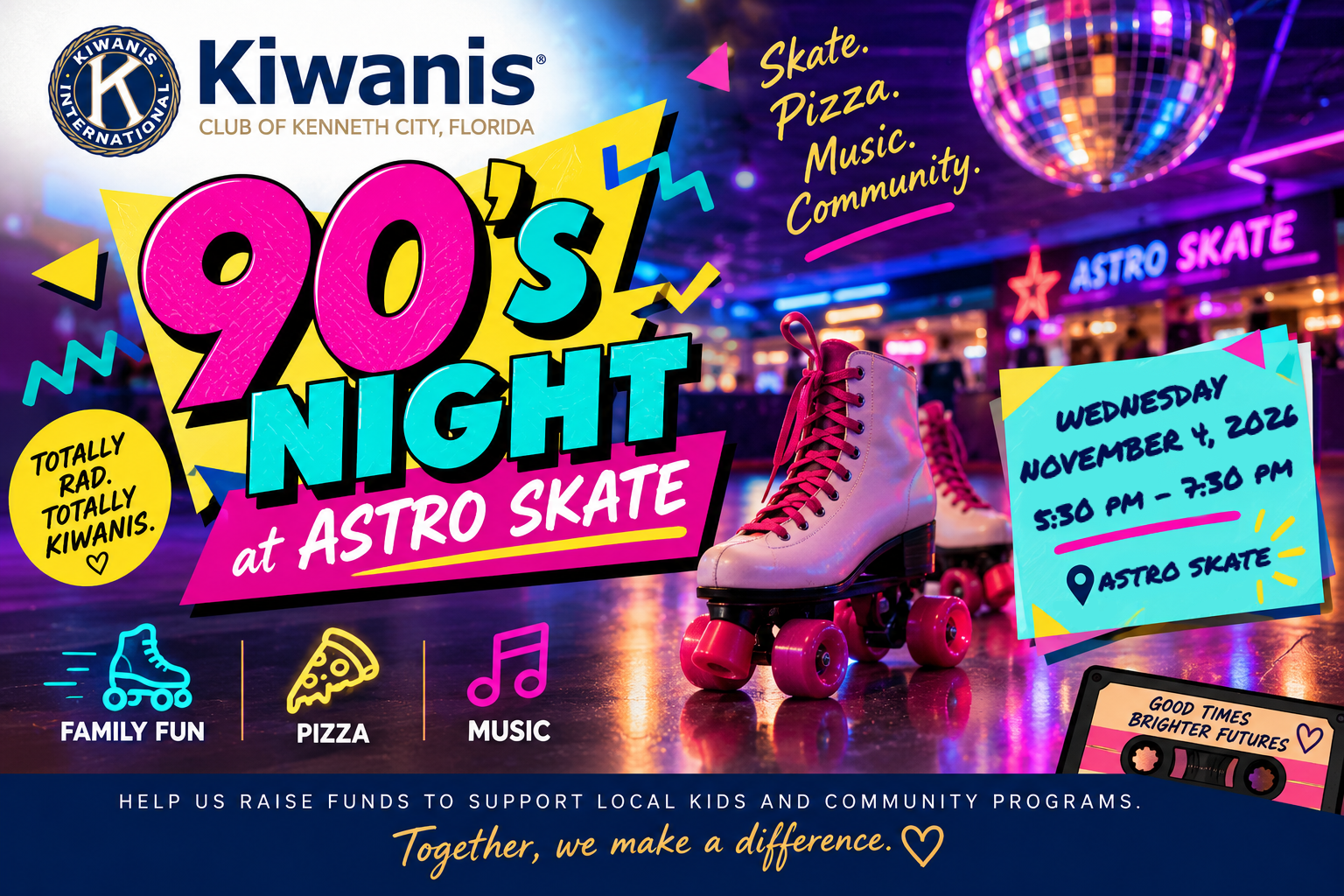 90's Night at Astro Skate