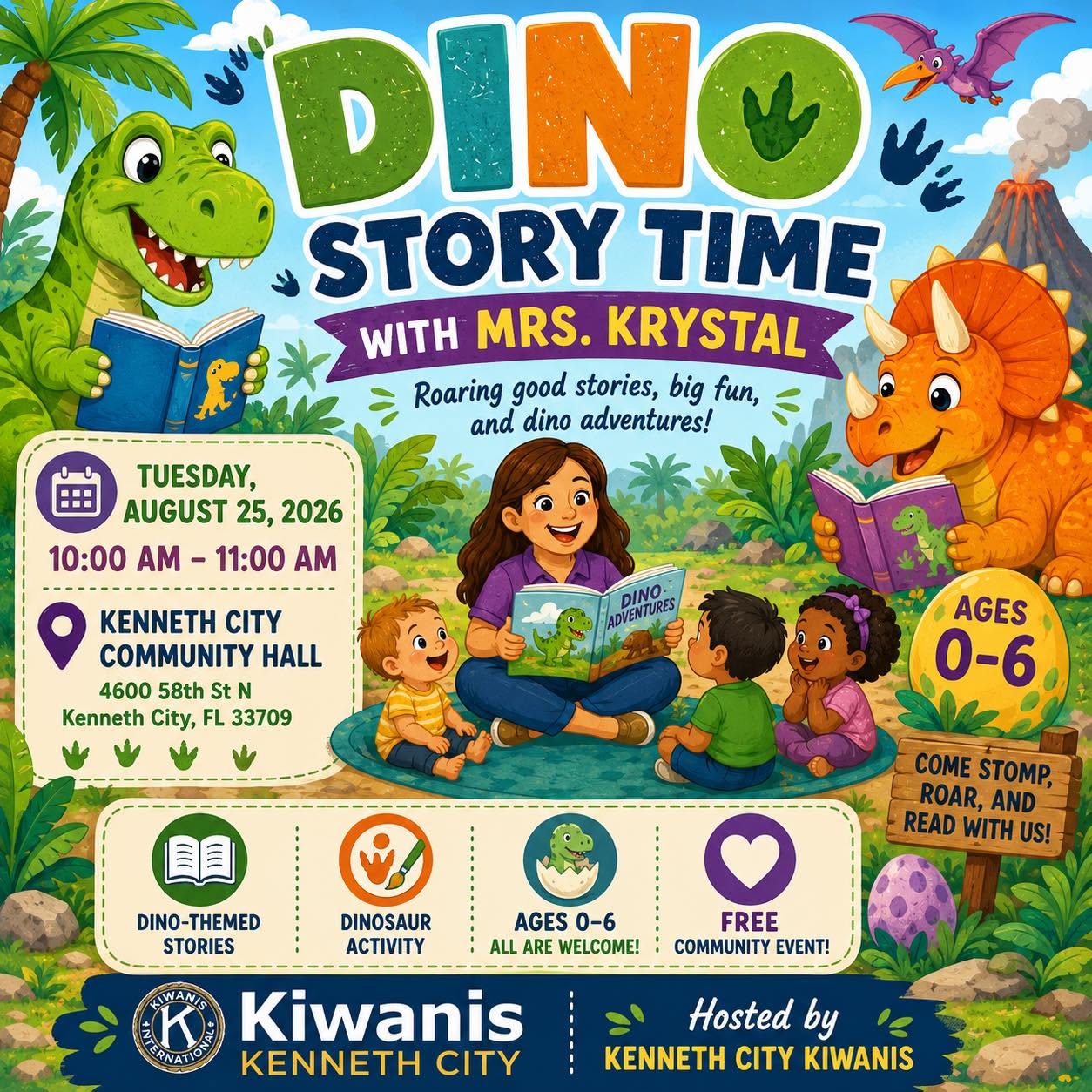 Dino Story Time