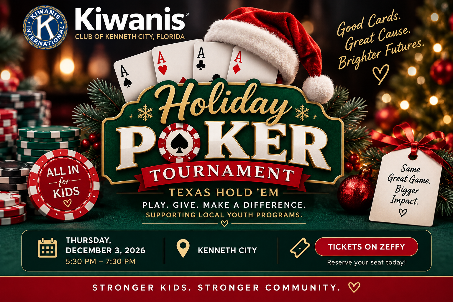 Holiday Poker Tournament